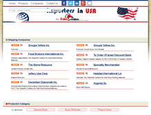 Tablet Screenshot of importersinusa.com